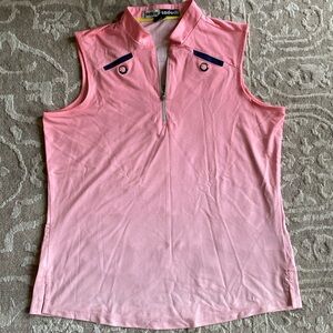 Jamie Sadock Sleeveless Golf Shirt